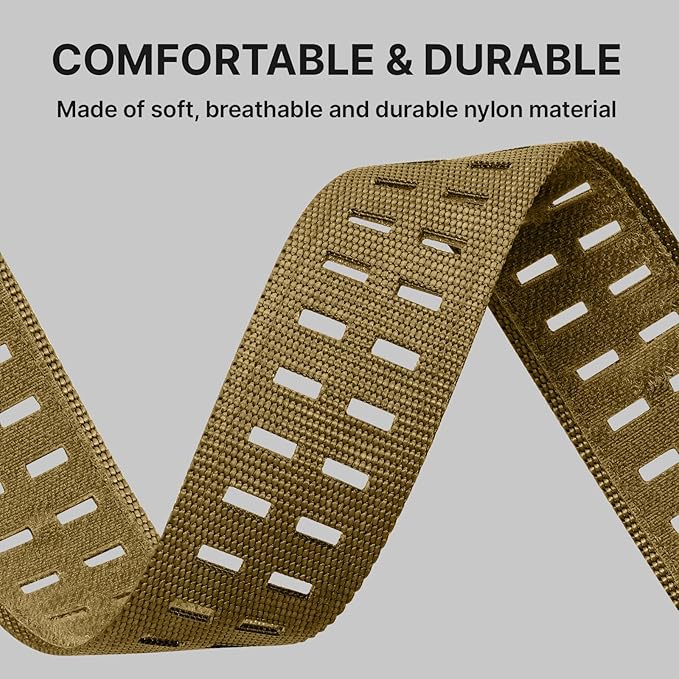 Bandletic Compatible with Garmin Instinct 3 50mm Watch Band - 26mm Quick Fit Nylon Strap Replacement for Fenix 8 51mm 7X 6X Pro/5X Plus/3 HR/Instinct 2X Solar/Enduro/Tactix/Epix Pro 2/Quatix 8 51mm