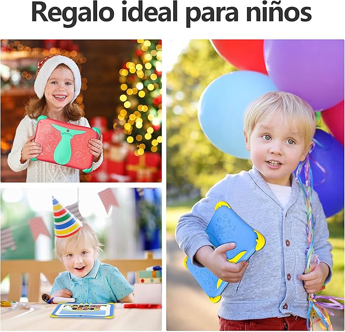 8 inch Kids Tablets,Android 11.0 Tablet for Kids,with Parental Control,2GB RAM,32GB ROM,1280×800 IPS Display,Kid-Proof Case,WiFi Tablet,Ideal Gifts for Christmas and New Year 2022