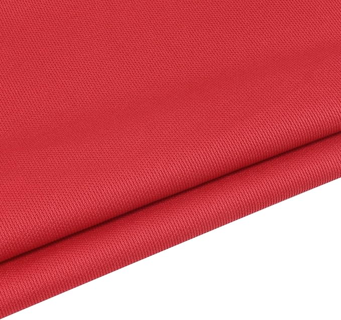 96" x 54" Speaker Grill Cloth, Stereo Grill Mesh Fabric Dustproof Replacement for Custom Cabinets Speaker Cloth Restoration Home Audio Decor Subwoofer Covers Red
