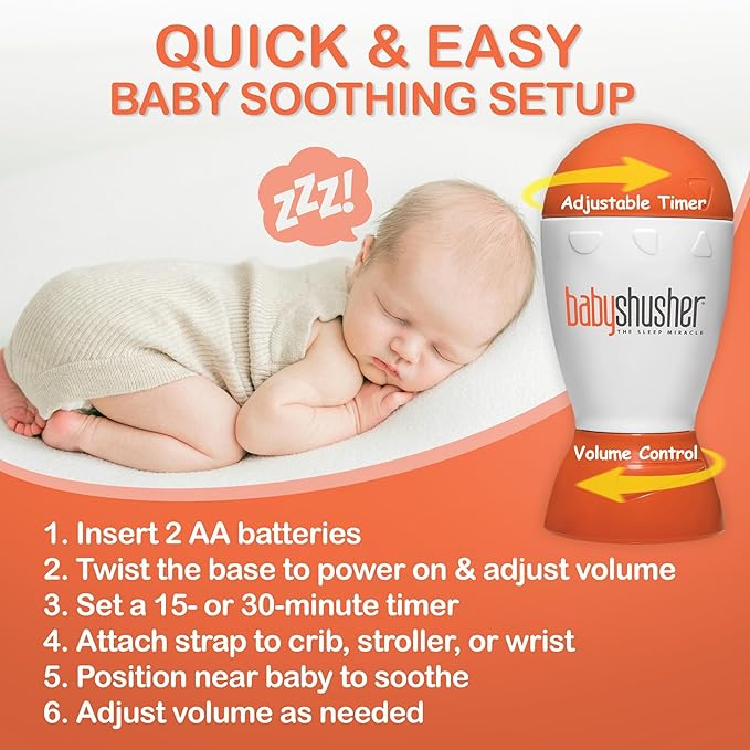 Baby Shusher Gift Box Edition Sound Machine for Babies, Newborn Sleep Aid