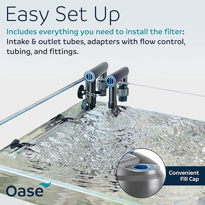 OASE Indoor Aquatics Filtosmart Thermo 100, Black