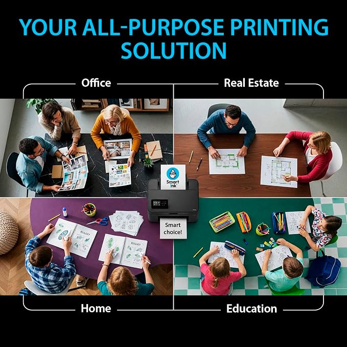 Smart Ink Compatible 414A Toner Cartridges 4 Pack (with Chip) Replacement for HP 414A HP 414X Toner to use with Color LaserJet Pro MFP M479fdw M454dw M479fdn M454dn ( Black Cyan Magenta Yellow )