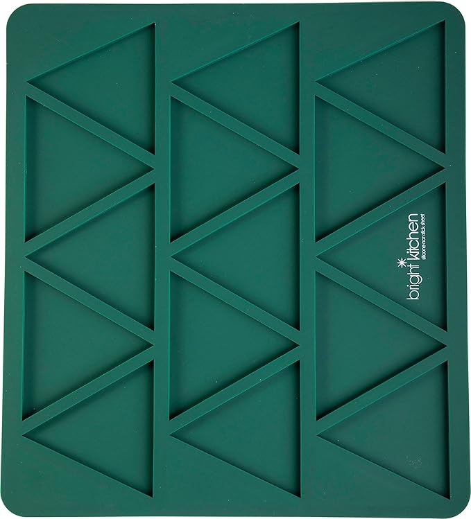 Triangle Chip Silicone Sheet Mold Compatible With Ivation Compatible With Gourmia Dehydrator Bright Kitchen Re-Usable Non-Stick Mat