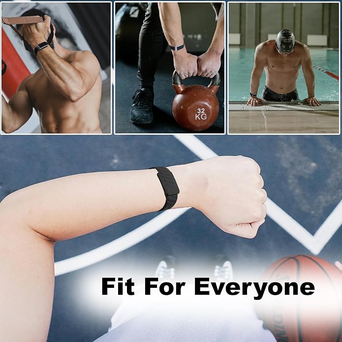 DADO Multi-Pack Wrist Bands Compatible with Whoop 5.0, Peak, One & Life MG – Hydroknit Nylon, Sport Silicone, Premium Nylon – Replacement Straps with Hook, Clasp, Quick Link Slider