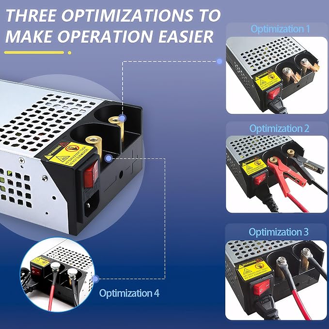 New Upgraded DIY SMPS 110V AC to DC 24V 33A 800W Power Supply Converter, 24v Power Supply,110V to 24V Voltage Transformer for Motor Pump CCTV 3D Printer Air Compressor Led (24V-33Amp-800W, 24V)
