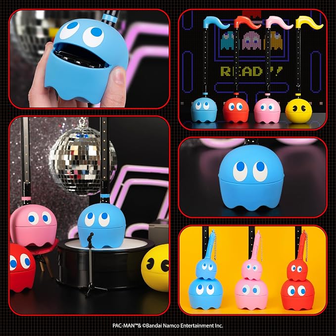 Otamatone PAC-MAN Electronic Musical Instrument Portable Synthesizer Toy from Japan by Maywa Denki – Fun Award-Winning Music Toy for Kids, Teens & Adults [English Instructions] - Inky