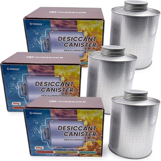 Wisesorb 900 Gram 3 Pack Dehumidifiers for Home, Rechargeable Gun Safe Dehumidifier, Gun Safe Accessories 2 LBS Dehumidifier for Basement, Closet, Garage, Safe, Car, Moisture Absorbers Desiccants