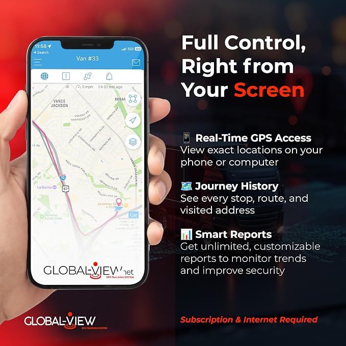 Hidden Magnetic GPS Tracker (USA Tech) – Up to 6-Month Battery, Real-Time Tracking, Geofence & Speed Alerts, Subscription Required