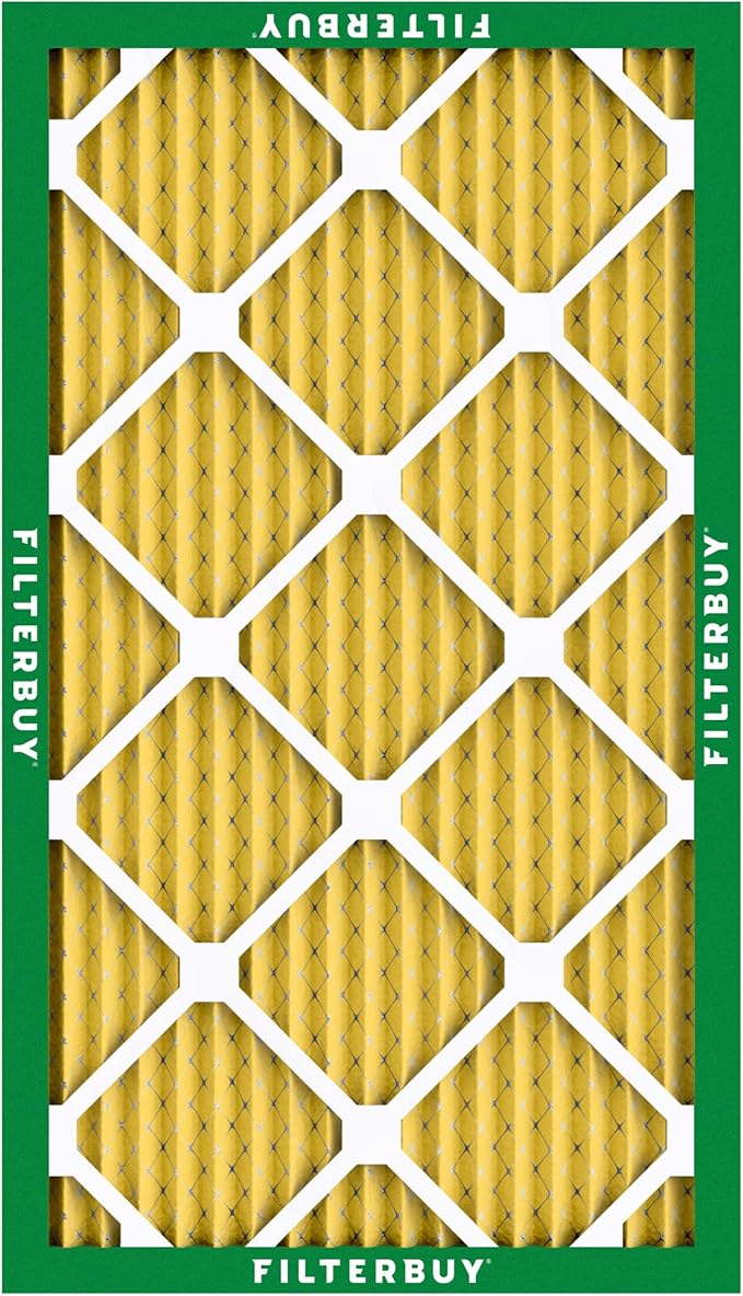 Filterbuy 24x36x1 Air Filter MERV 11 Superior Pet & Allergy Defense (3-Pack), Electrostatic Pleated HVAC AC Furnace Filters Replacement, Made in USA (Actual Size: 23.50 x 35.50 x 0.75)