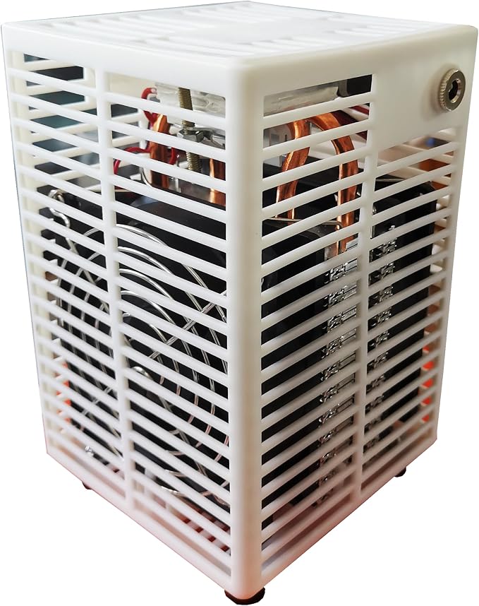 5 Gal Semiconductor TEC Aquarium Chiller - Small 18.9L Water Cooler with Pump/Hose, Hydroponic Cooling for Axolotl Jellyfish Coral Shrimp, Quiet 58dB, 110-240V, No Temperature Control