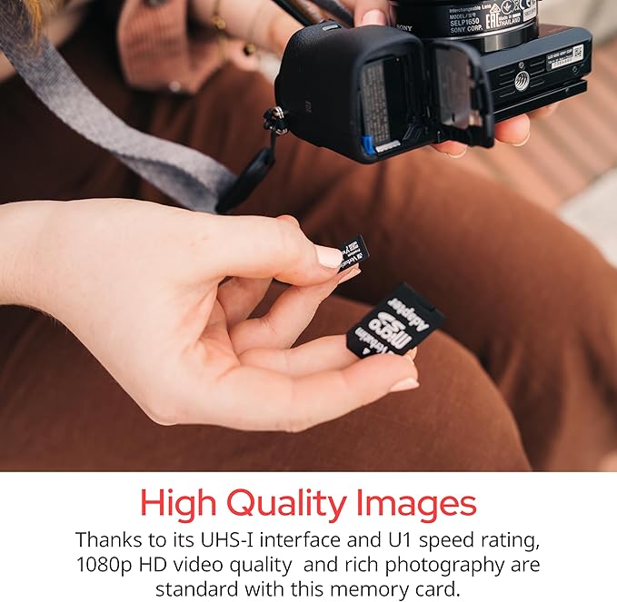 Verbatim 8GB Premium microSDHC Memory Card with Adapter UHS-I V10 Class 10 Supports Full HD (1080p) U1 Speed Rated Up to 80MB/s Read Speed