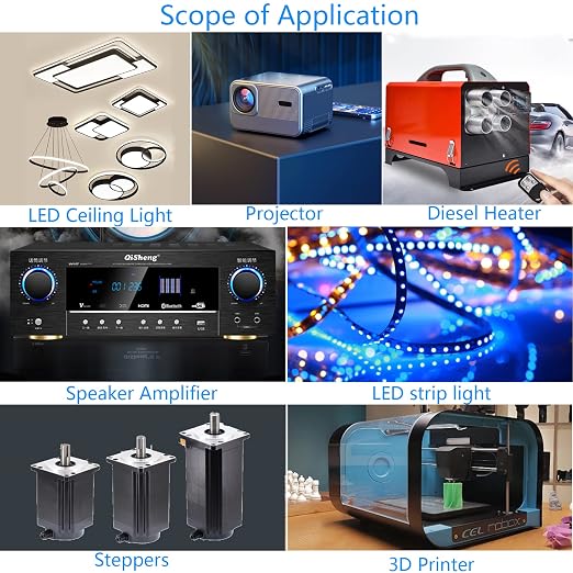 24V 25A 600W DC Switching Power supply Adapter PSU AC-DC 24Volt Industrial Transformer Converter 0-20/10amps LED drive Lamp Meter Electric Printer Heater Motor Pump Stereos Amplifier Fan SMPS 110V/220
