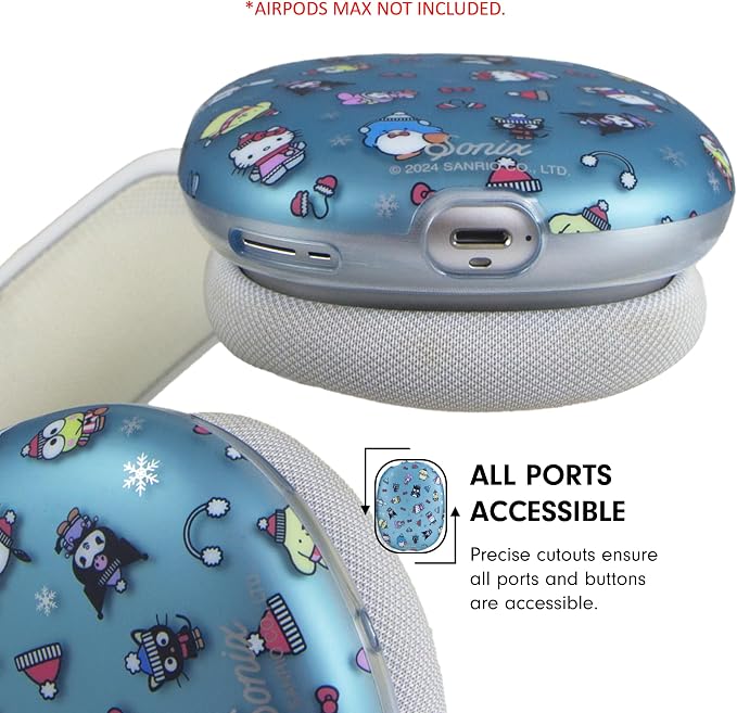 Sonix x Sanrio Protective Case for AirPods Max 2 & 1 | Headphones Cover | Hello Kitty and Friends - Aspen Vacation