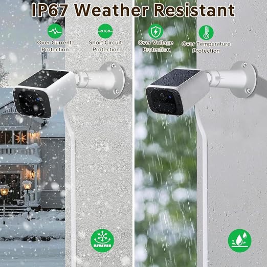 30FT Power Adapter Designed for eufy Security SoloCam S220/S340/S4/E30/E42, eufyCam S330/S3 Pro and eufy Security Indoor Cam S350/E30, Charger and Extension Cable Provide Continuous Charging (2)