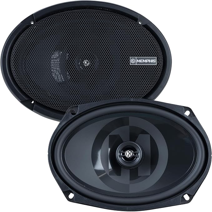 Memphis PRX69S 6x9 2Ω Shallow 2-Way with Low pro Tweeter