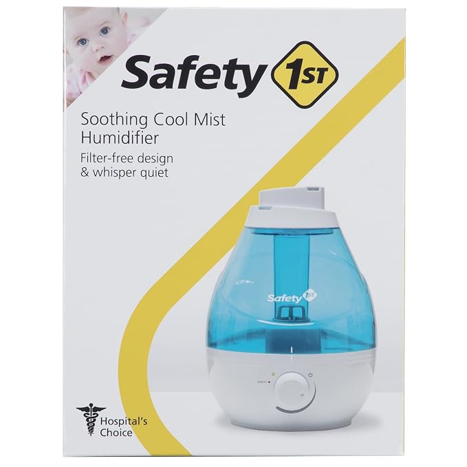Safety 1st 360 Degree Cool Mist Ultrasonic Humidifier