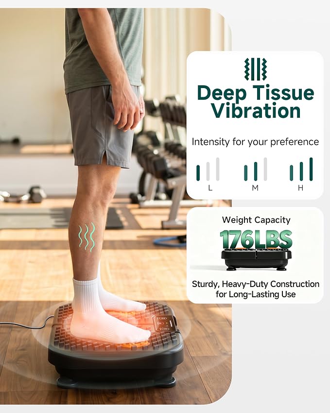 Snailax Foot Massager with Heat & Remote Control, Vibration Feet Massager for Relaxing Foot Massage at Home, Fathers Day Gift for Dad Men