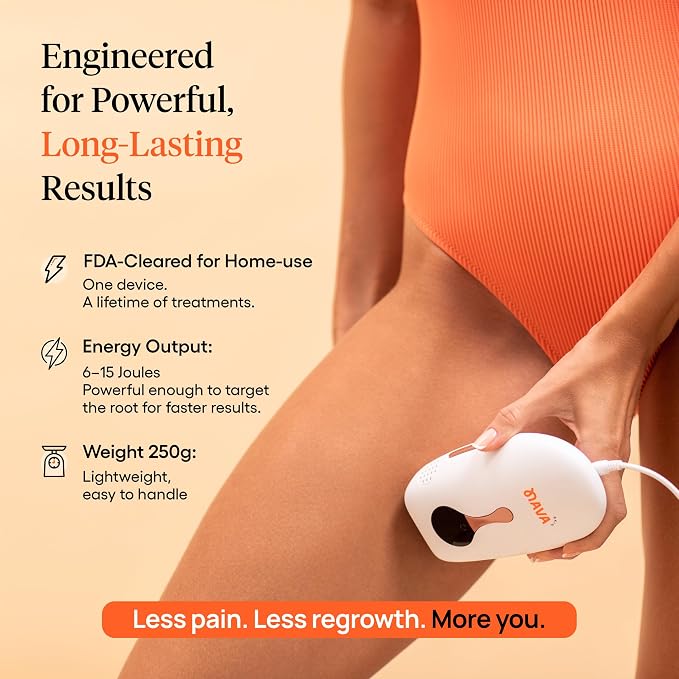 Mini Pro IPL Hair Removal Device for Women & Men with Painless Ice-Cooling Tech, Auto & Manual Modes, 5 Intensity Levels, for Face, Legs, Armpits, Hands & Bikini Line Hair Laser Removal