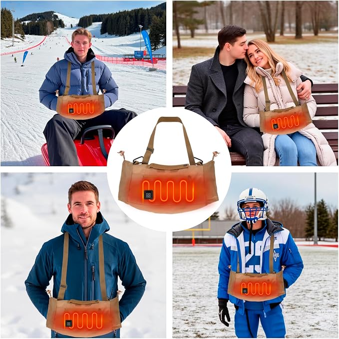 Hand Warmer Pouch - Warming Glove for Women Men, Hand Heater for Hunting Football Golf Camping Fishing