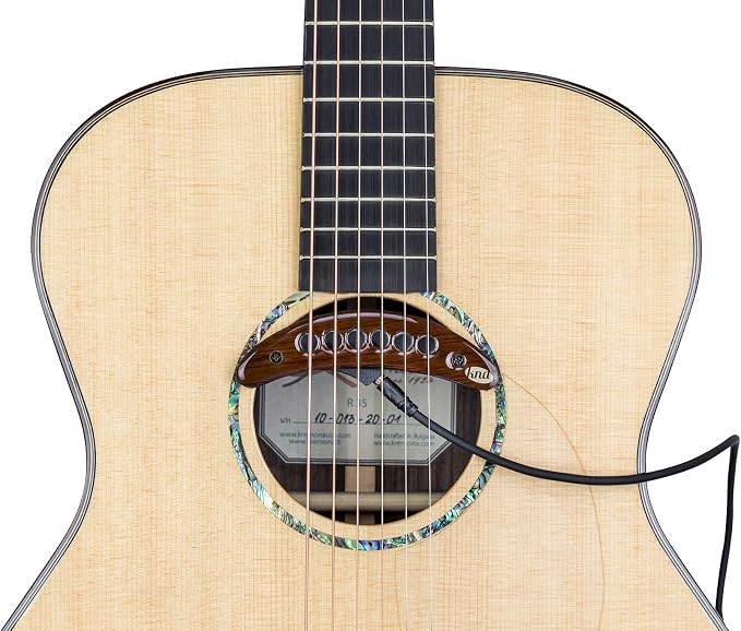 KNA SP-1 Passive Single-Coil Soundhole Pickup for Steel-String Acoustic Guitar – Clear Natural Tone, Lightweight, Low-Profile, Easy No-Mod Installation, Passive No-Battery, Detachable