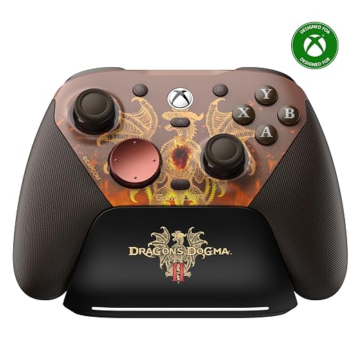 GameSir G7 Pro Wired Xbox Controller for Xbox Series X|S, TMR Sticks, Hall Effect Triggers, 4 Remappable Buttons, 1000Hz PC Mode, PC & Android Controller (Dragon’s Dogma II)
