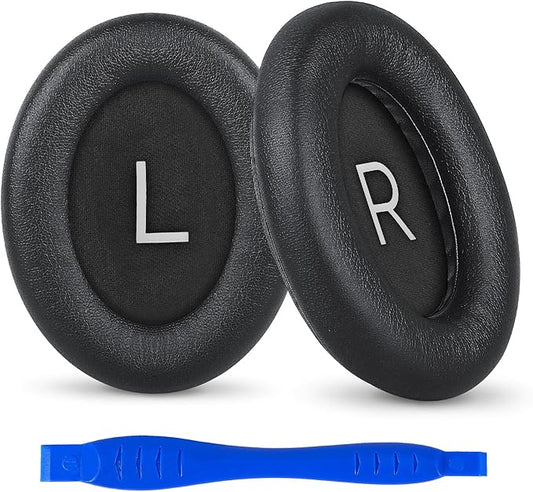 Replacement Ear Pads Cushions for Bose QuietComfort (QC) 45 35 35ii SE & New QuietComfort(Deep Bass) Headphones, Softer Earpads for QC45 QC35 (ii) QC-SE & New QC (Model 884367)