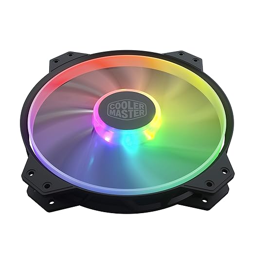 Cooler Master MasterFan MF200R, 200mm ARGB Addressable RGB Fan