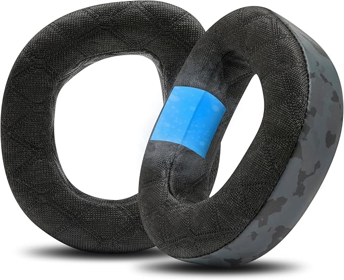 WC Freeze V2 Stealth 700 Gen 3 – Cooling Gel Earpads Compatible with Turtle Beach Stealth 700 Gen 3 by Wicked Cushions | Freeze V2 Cooling Fabric, Enhanced Comfort & Sound Isolation | Black Camo