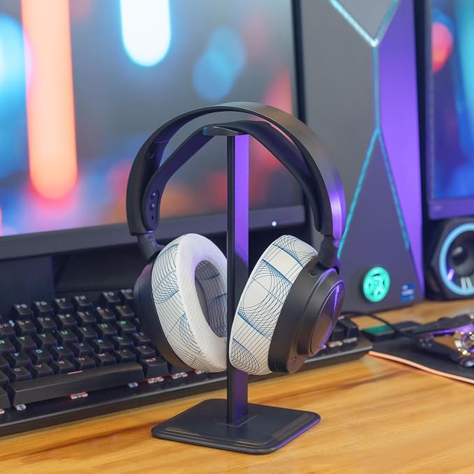 WC Freeze Nova Pro Wireless - Cooling Gel Earpads for Arctis Nova Pro Wireless, Nova Elite & Nova Pro Omni (Doesn’t Fit Other Models), by Wicked Cushions, Extra Thick & Comfortable | Ivory Tide