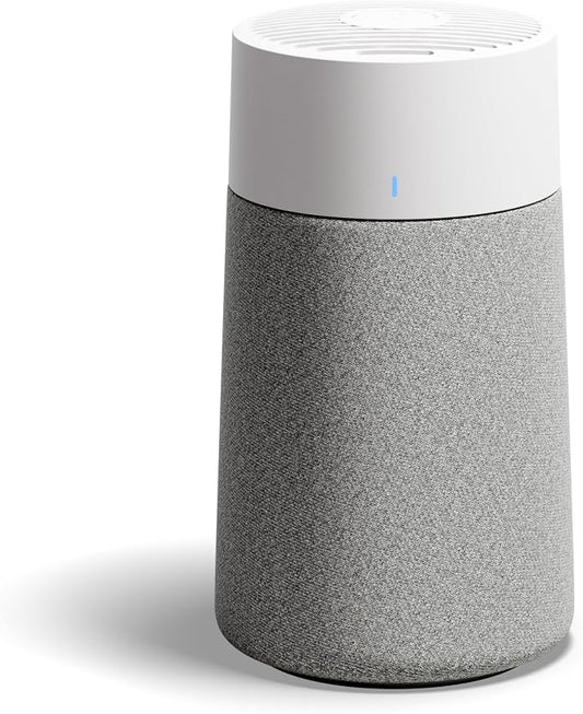 Blueair Mini Max Auto Air Purifier for Bedroom, 510ft2 Small Room Air Cleaner with Auto Mode, HEPASilent Technology Removes Dust, Pollen, Pet Dander, Smoke & Odor, 3 Speeds, Quiet, Washable Pre-Filter