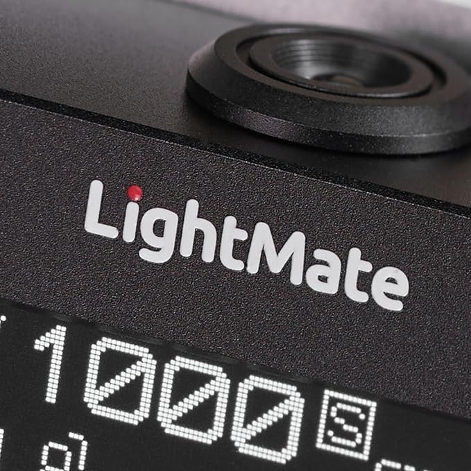 LightMate Area 2S Light Meter Photography & OV-X1 17° Retro Viewfinder, 0.96" Large OLED Screen, Ultra-Compact, Rechargeable Battery, for Leica & Other Film Cameras, Black