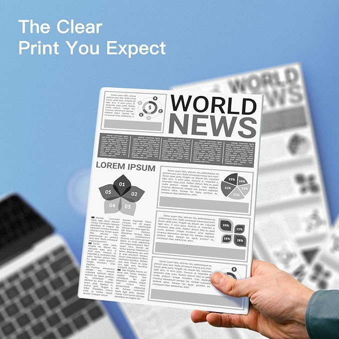 GPC Image 48A Toner Cartridge HP Replacement for HP 48A Toner Cartridge Black CF248A Compatible for Laserjet Pro M15w M29w M30w M31w MFP M28w M16w Printer Toner, 2 Pack