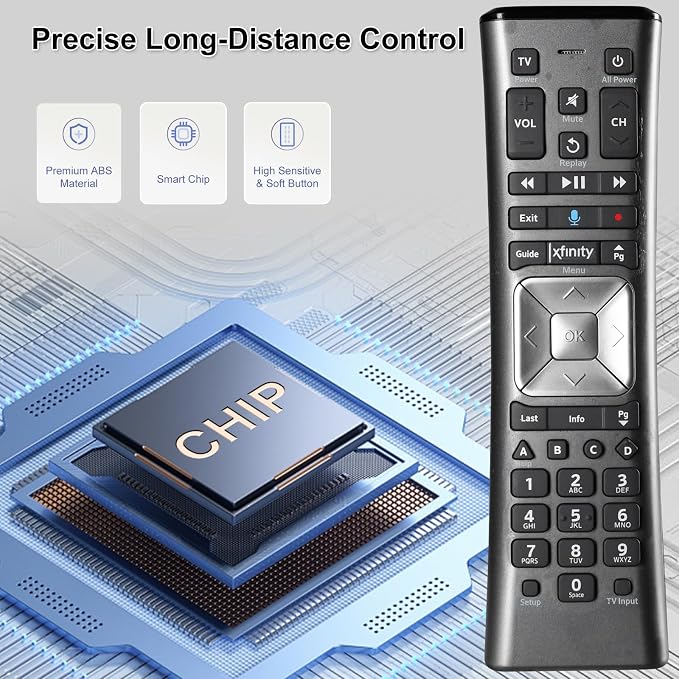 XR11 Voice Backlit Remote Control Compatible with XFinity X1 Comcast Activated Cable TV