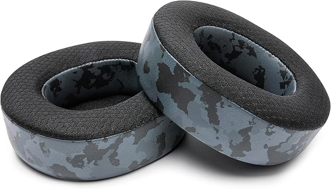 WC Freeze Nova Pro Wireless - Cooling Gel Earpads for Arctis Nova Pro Wireless, Nova Elite & Nova Pro Omni (Doesn’t Fit Other Models), by Wicked Cushions, Extra Thick & Comfortable | Black Camo