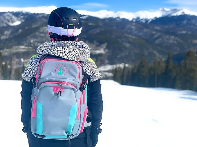 Backpack Cooler- Premium Heavy Duty Cooler Backpack for Outdoors Snowboard Ski Hiking Adventure Travel (Grey)
