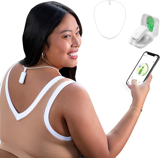 Upright Bundle: GO 2 Premium Posture Corrector & White Magnetic Necklace