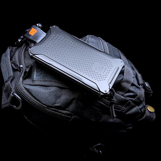 Dark Energy Poseidon Pro Indestructible Portable Charger | 10,000 mAh High Capacity | Fast Charging USB-C and USB-A Ports, Ultra-Durable Armor Flex, IP68 Waterproof, Made for Adventures Off The Grid
