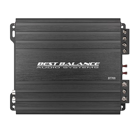 Mono Amplifier,700W RMS Continuous Power,Digital Class D Amp,1 Ohm Stable,Specifically Designed for High-Power Subwoofers