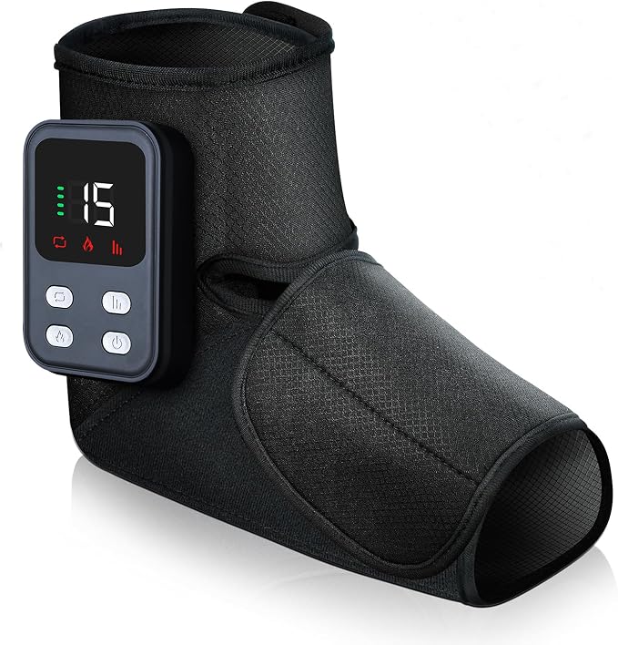Heated Cordless Foot Massager for Plantar Pain Relief & Swelling for Ankle, Feet and Blood Circulation, Perfect Gifts for Men Women, Dad Mom (Birthday, Holiday)