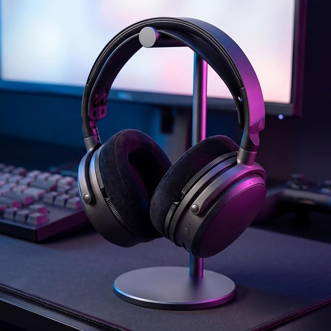WC Freeze Nova Pro Wireless - Cooling Gel Earpads for Arctis Nova Pro Wireless, Nova Elite & Nova Pro Omni (Doesn’t Fit Other Models), by Wicked Cushions, Extra Thick & Comfortable | Sage Gold Marble