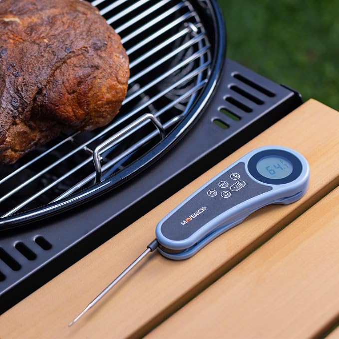 MAVERICK Waterproof Digital Instant Read Cooking Kitchen Grilling Smoker BBQ Probe Meat Thermometer
