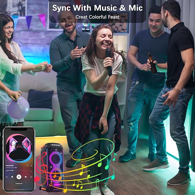 Cozylady RGB Neon Light LED Rope Light,Waterproof Bluetooth APP Remote Control Music Sync Strip Light,24V Flexible DIY Silicone Light for Bedroom Home Indoor Outdoor Decoration