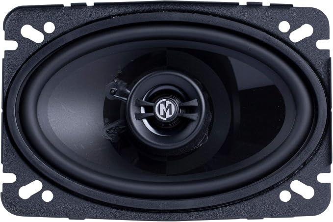 Memphis PRX46 Power Reference Series 4X 6 2-Way Coaxial Speakers with Swivel Tweeters - Pair