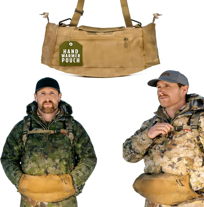 Hand Warmer Pouch - Warming Glove for Women Men, Hand Heater for Hunting Football Golf Camping Fishing