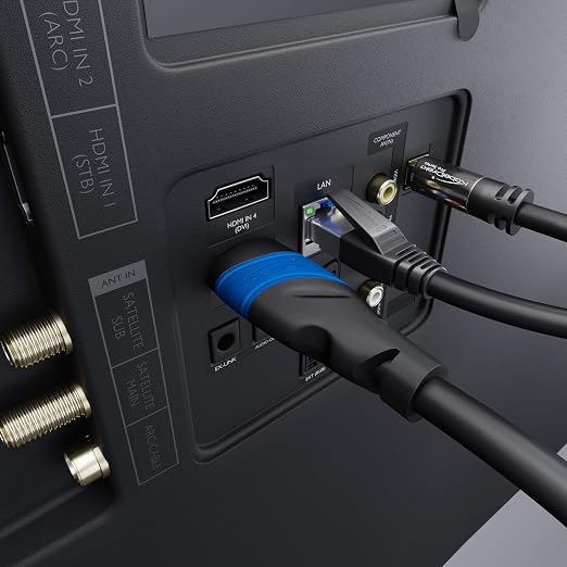 KabelDirekt – 8K / 4K HDMI Cable – 6ft & More HDMI Cables (0.5ft–75ft) – German-Engineered HDMI Cord – Supports 10K/8K@60Hz/4K@120Hz – HDMI Cable for Playstation3/4/5, HDTV, PC & Gaming Consoles