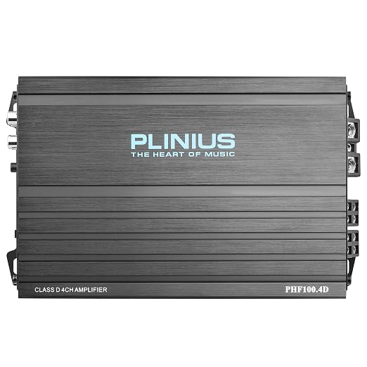 PLINIUS PHF100.4D car Audio Amplifier 4 Channels Full Range Class D Multichannel