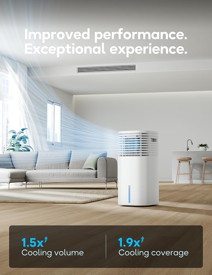 Evaporative Air Cooler F - 3 Three Ice Boxes