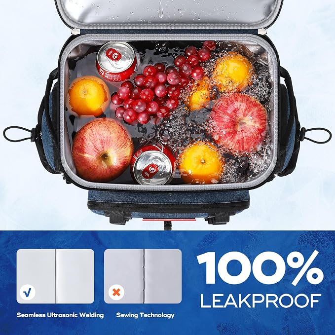 Maelstrom Backpack Cooler,Soft Lightweight Leakproof Cooler Backpack,Men Women 35/50 Can Insulated Cooler Bag,Keeps Hot/Cold for Up to 16 Hours,Perfect for Camping, Beach