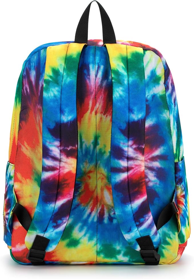 Super Real Business Bluetooth Speaker Backpack with 20-Watt Speakers & Subwoofer for Parties/Festivals/Beach. Rechargeable, Works with iPhone & Android (Tie Dye)