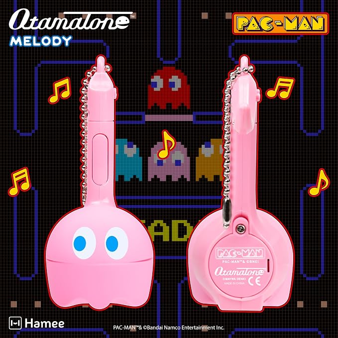 Otamatone Melody PAC-Man Electronic Portable Music Instrument / Synthesizer Toy from Japan by Maywa Denki (Officially Licensed) [English Instructions] - Pinky